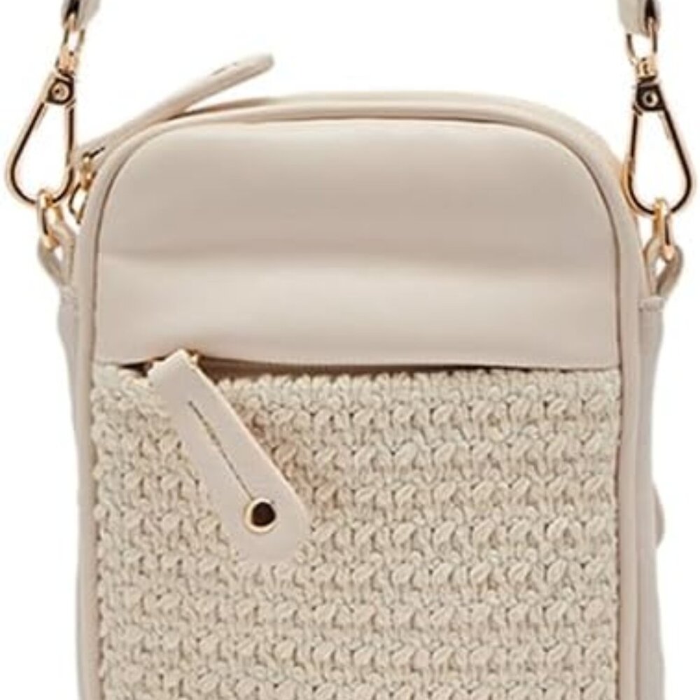 Dolce Vita Lorelai Knit Beautiful Phone Crossbody Bag New w/ Tags $88!